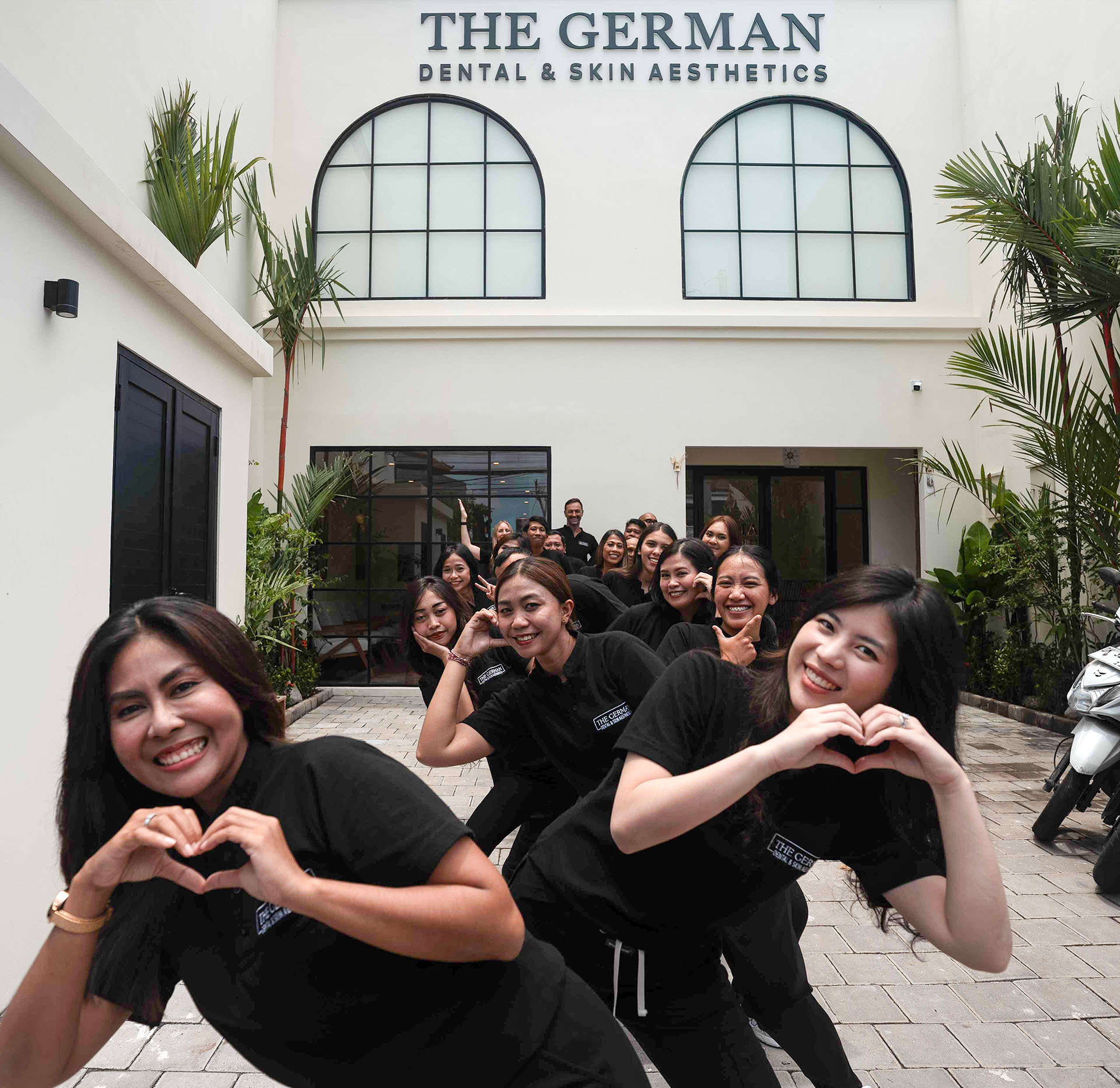 The German dental and skin aesthetics clinic in Bali